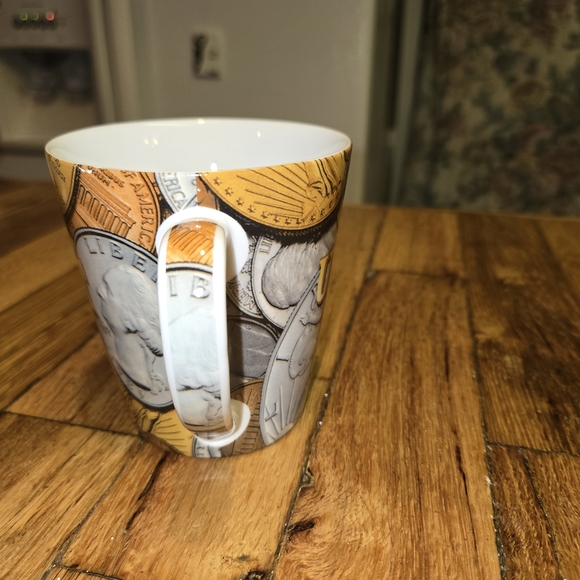 United States Mint Denver Colorado Ceramic Coffee Cup Mug Coins Money Numismatic - Picture 4 of 9